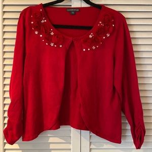 XL Covington Holiday Shrug